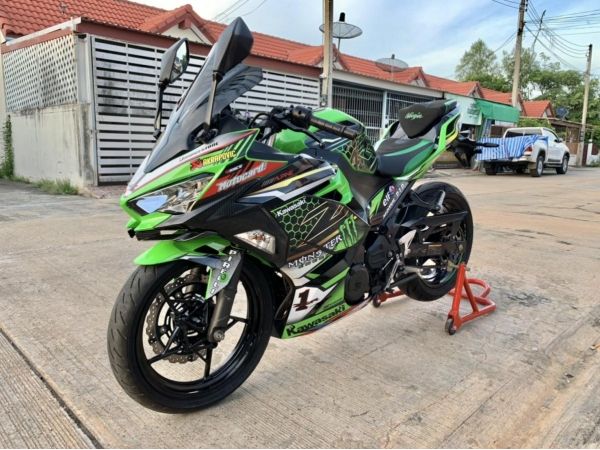 Kawasaki Ninja400 SE ปีจด2018 สีดำ-เขียว รูปที่ 4