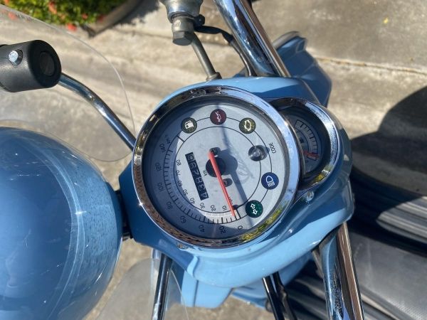 ขาย Vespa LXV 150 3VIE สีฟ้า(BABY BLUE) รถแม่บ้านใช้ค่ะ รูปที่ 4