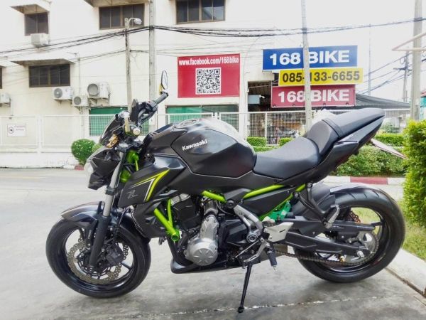 ออกรถเบ็ดเสร็จ 7900 Kawasaki Z650 ABS ปี2019 สภาพเกรดA 5725 km เอกสารครบพร้อมโอน รูปที่ 4