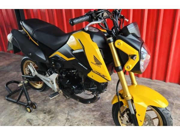 ขายสด-ผ่อน Honda MSX 125 ไฟกลม สีเหลือง รูปที่ 4