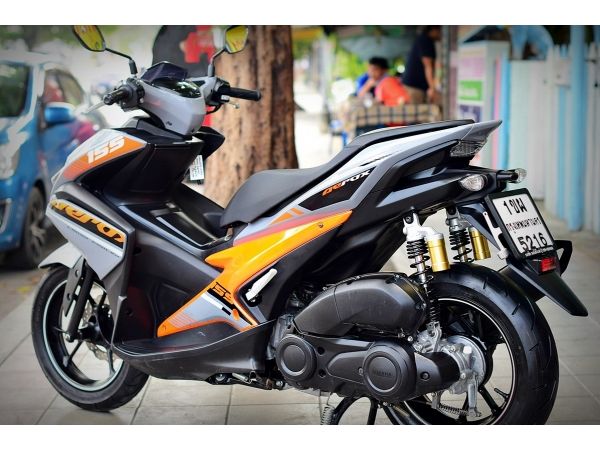 aerox 2020 สีเทาส้ม ตัวใหม่ล่าสุด รูปที่ 5