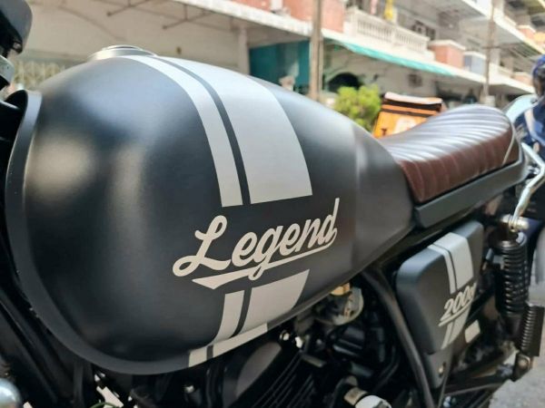 ขาย GPX LEGEND 200cc ปี 2017แท้ มือเดียวสภาพป้ายแดง  รถจอดไม่ได้ใช้  ไมล์ 1,8xx ( ที่ตัดใจขาย เพราะไม่มีที่จอดแล้วออกรถมาใหม่คับ)  27,300 บาท ต่อรองได้ นิดหน่อย รูปที่ 5