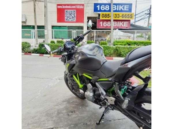 ออกรถเบ็ดเสร็จ 7900 Kawasaki Z650 ABS ปี2019 สภาพเกรดA 5725 km เอกสารครบพร้อมโอน รูปที่ 5