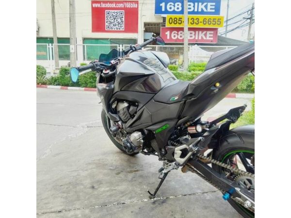 ออกรถเบ็ดเสร็จ 9000 Kawasaki Z800 ปี2016 สภาพเกรดA 9814 km เอกสารครบพร้อมโอน รูปที่ 5