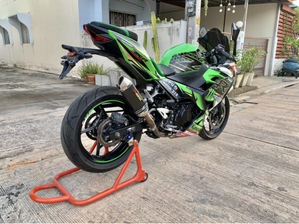 Kawasaki Ninja400 SE ปีจด2018 สีดำ-เขียว รูปที่ 6