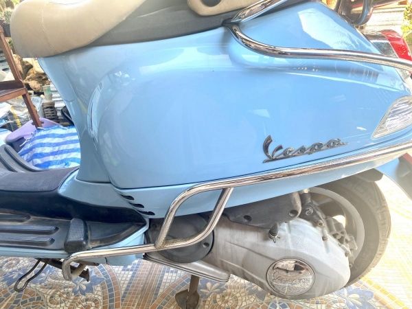 ขาย Vespa LXV 150 3VIE สีฟ้า(BABY BLUE) รถแม่บ้านใช้ค่ะ รูปที่ 6