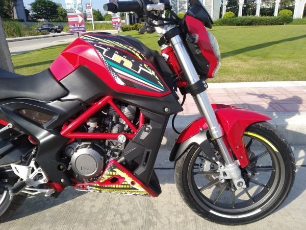 สวยใหม่ ลดราคา Benelli TNT25 สีแดงครับ รูปที่ 7