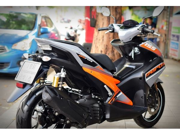 aerox 2020 สีเทาส้ม ตัวใหม่ล่าสุด รูปที่ 7