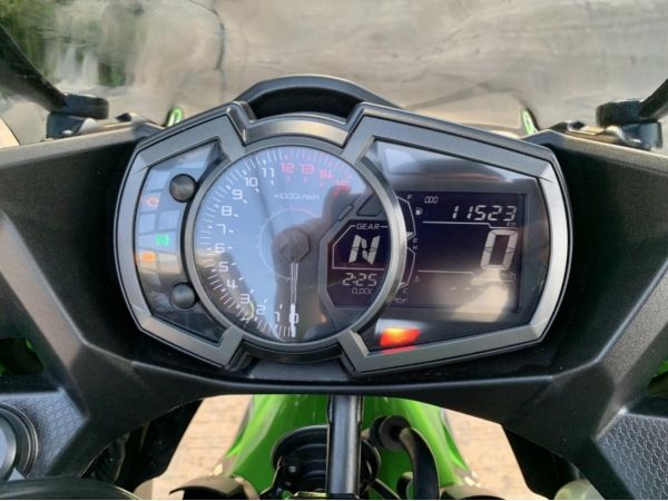 Kawasaki Ninja400 SE ปีจด2018 สีดำ-เขียว รูปที่ 7